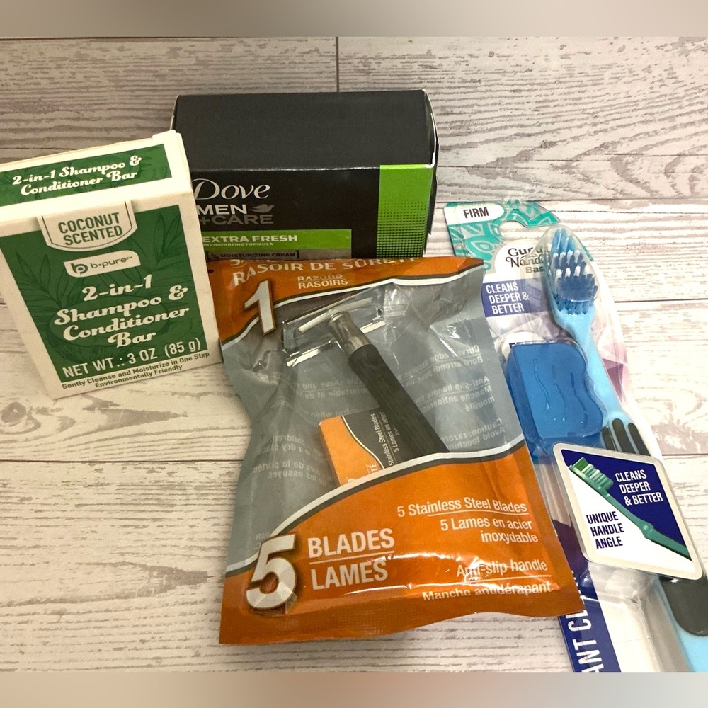 Mens Prepared Classic Toiletry Travel Bag Bundle - Picture 9 of 10